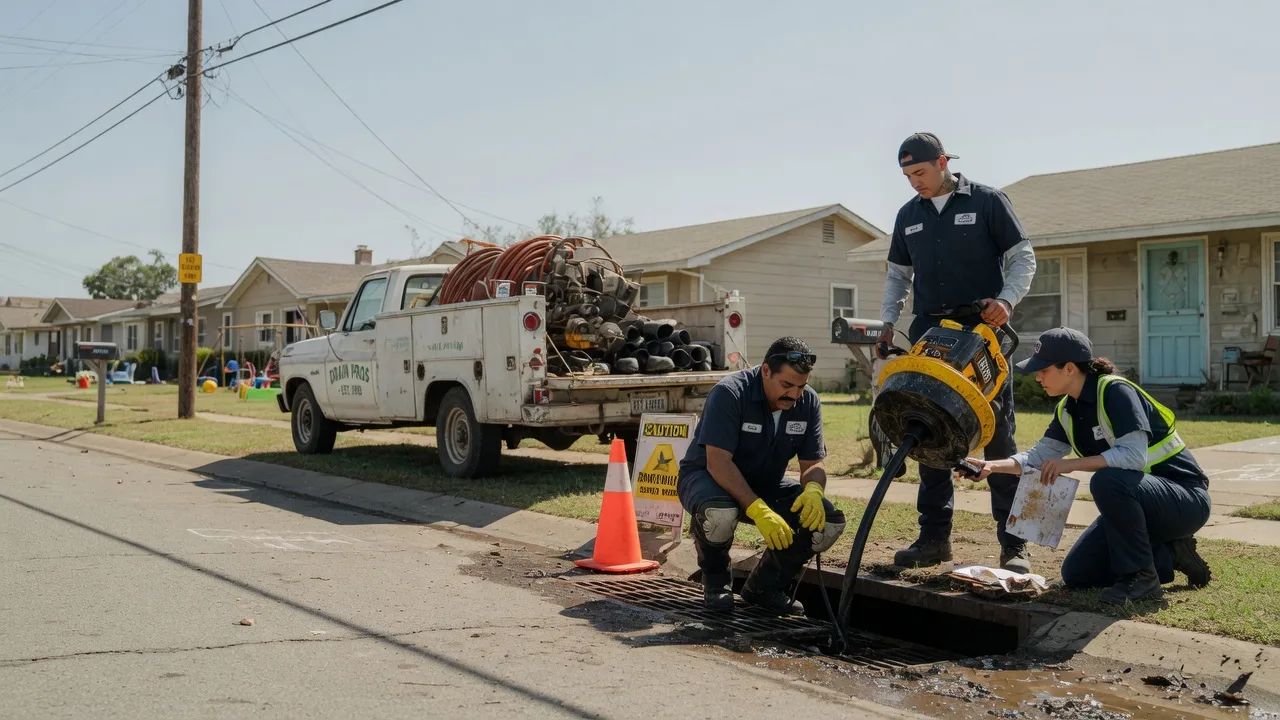 Drain Cleaning in Fox, OK near me